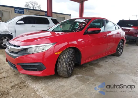 2017 Honda Civic Ex from USA, damaged, VIN 2HGFC2F75HH518857